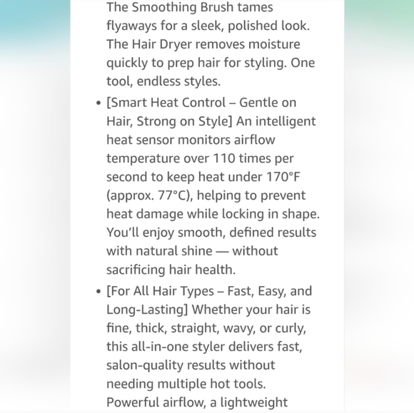 🎅🤶🎄Dyson Alternative Multifunctional Styling Hair Dryer 6 in 1. - Picture 5 of 9